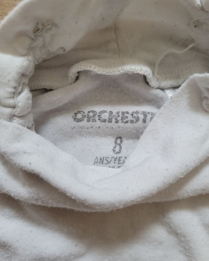 T-shirt hiver 8 ans orchestra - photo numéro 3