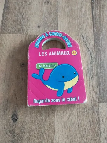 Livre : jouons à cache-cache avec les animaux