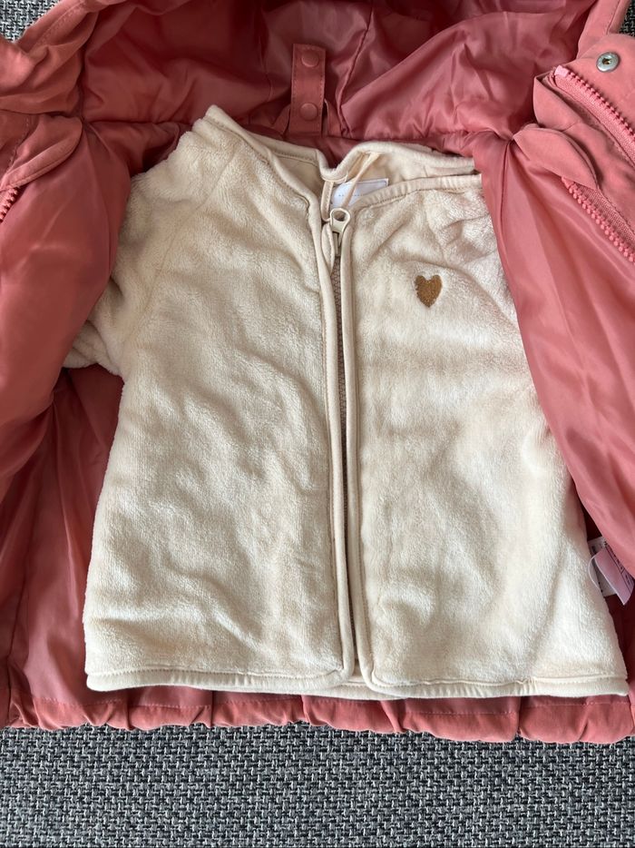 Manteau matelassé bébé fille - photo numéro 2