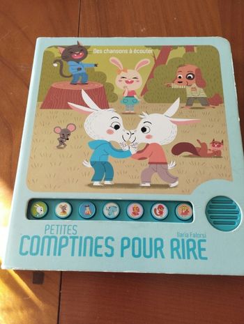 Livre sonore comptine pour rire