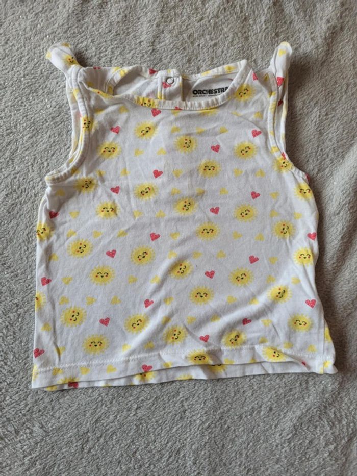 Tee-shirt 9 mois sans manche