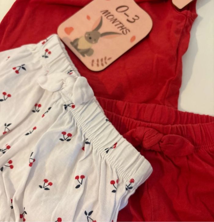 Ensemble bébé rouge et Cerises - photo numéro 9