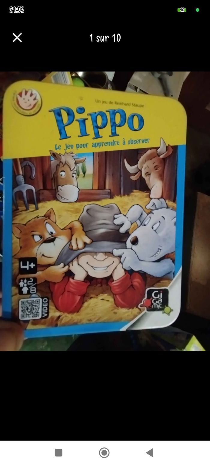 Jeux de société Pippo