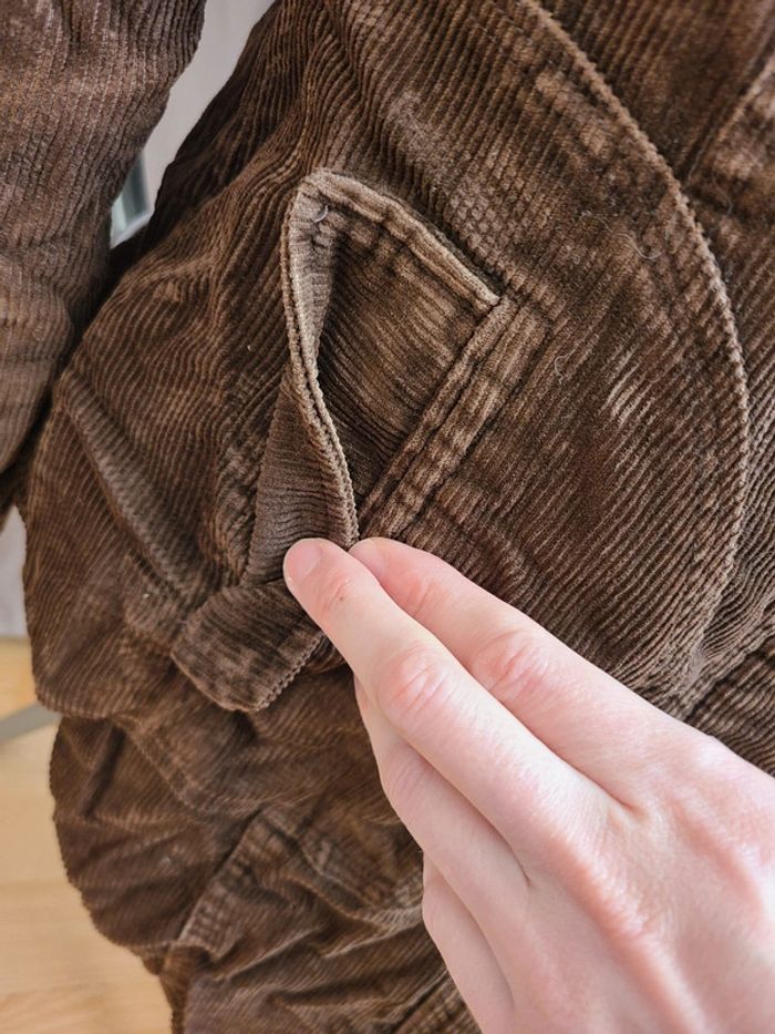 Manteau long marron M - photo numéro 6