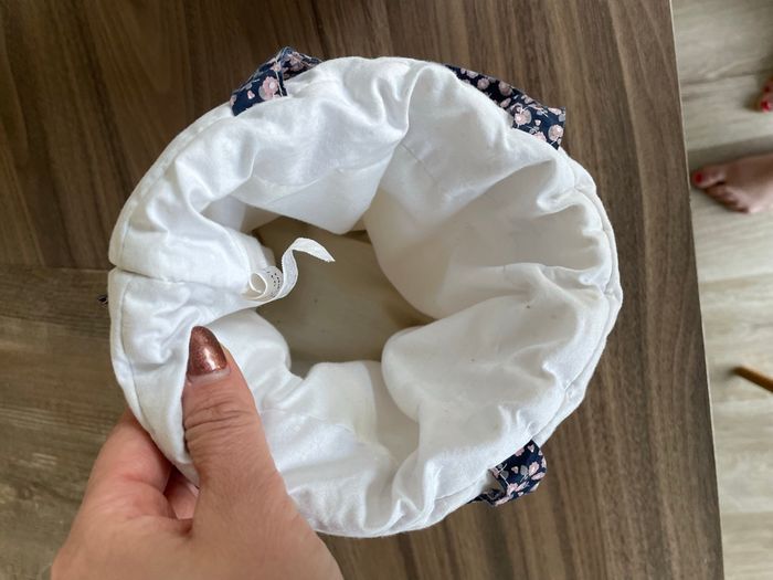 Lot de 2 panières en tissu Sauthon - photo numéro 3