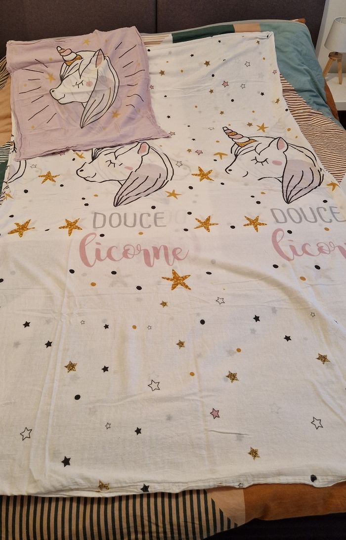 Housse de couette Licorne