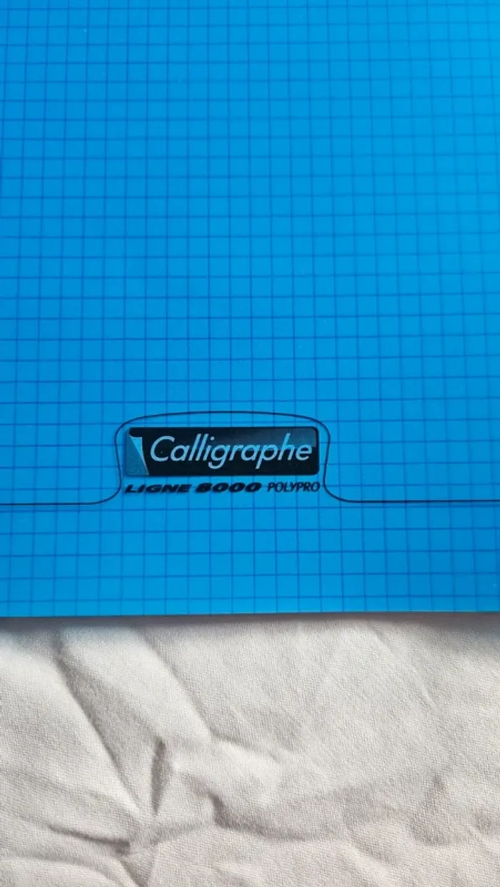Lot fournitures scolaires - Cahier Clairefontaine + feuilles doubles petits carreaux - photo numéro 3