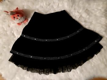 Jupe en velours pour les fêtes 18 mois