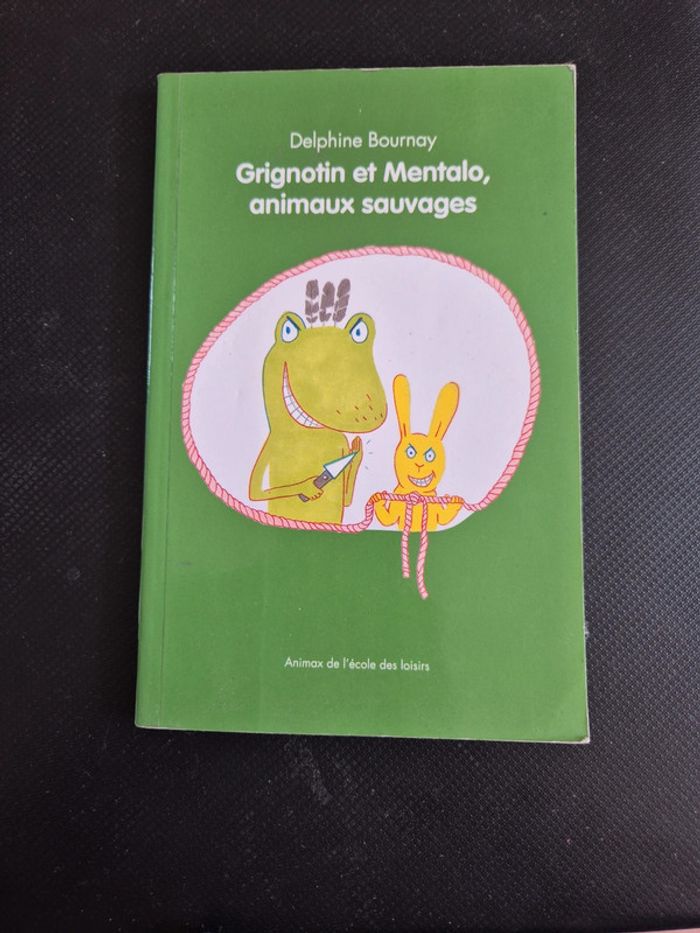 livre grignotin et mentalo, animaux sauvages