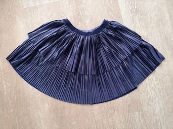 Jupe plissée marine irisée - DPAM - 4 ans