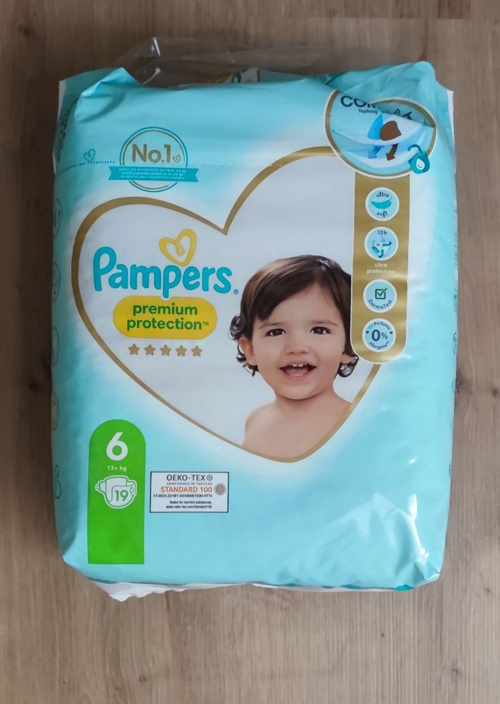 Pampers premium protection taille 6