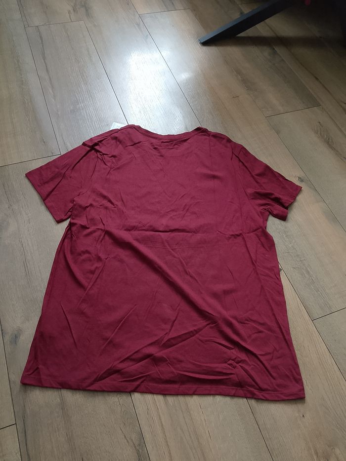 T-shirt bordeaux manches courtes homme XL Monopoly - photo numéro 5