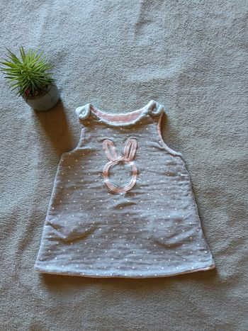 Robe réversible 3 mois fille