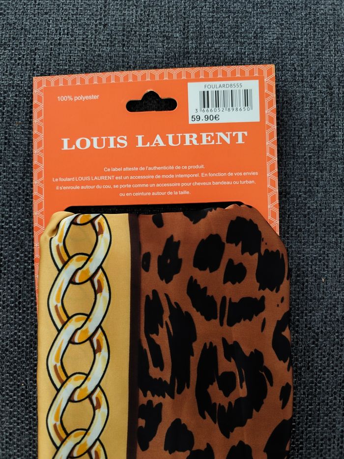 écharpes "Louis Laurent" dimensions 90 x 180 cm. - photo numéro 3