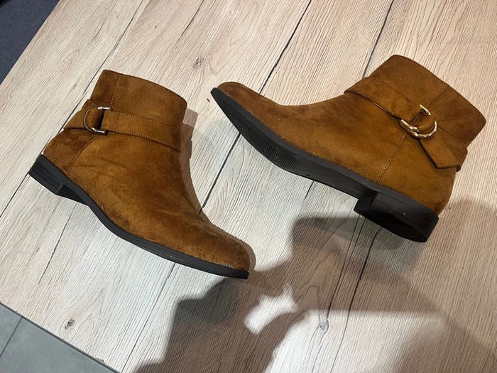 Bottines marron TEX taille 40 - photo numéro 3