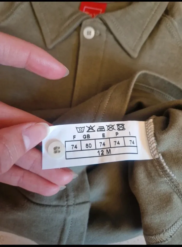 Neuf jolie ensemble polo et short simba en lin garçon 12 mois - photo numéro 8