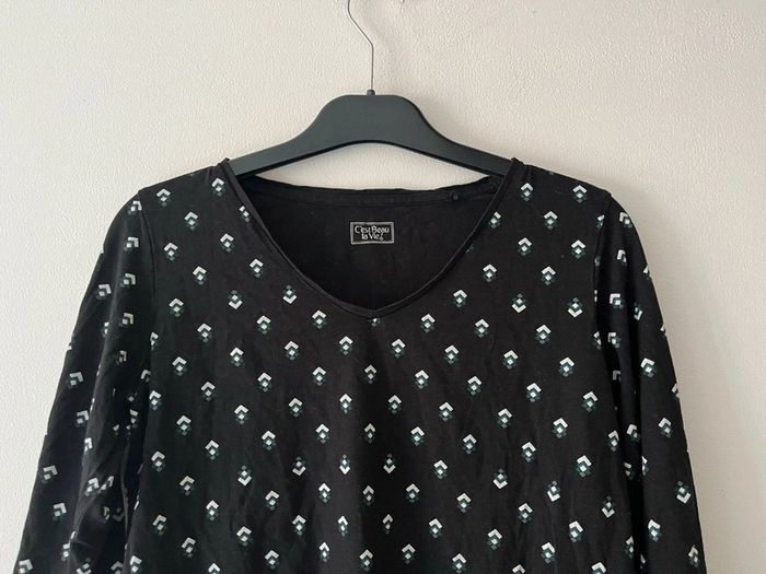 👕 Magnifique Tee-shirt c'est beau la vie Taille S 👕 - photo numéro 2