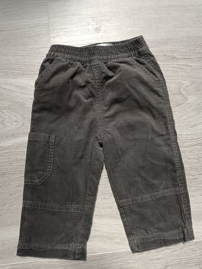 Pantalon velours 12 mois