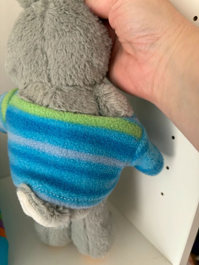 Peluche lapin musicale lumineuse - Jouet d’éveil bébé - photo numéro 4