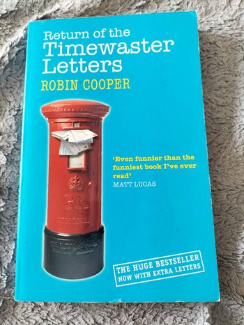 Livre / book : return of the timewaster letters - Robin Cooper