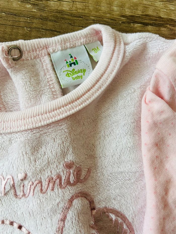 Lot de 2 pyjamas fille Disney 3 mois - photo numéro 5