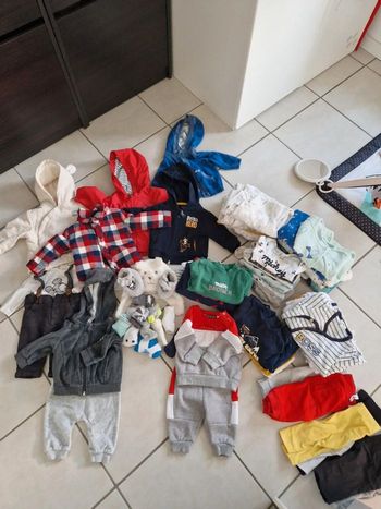 Lots vêtements 3 mois garçon (58-62cm)