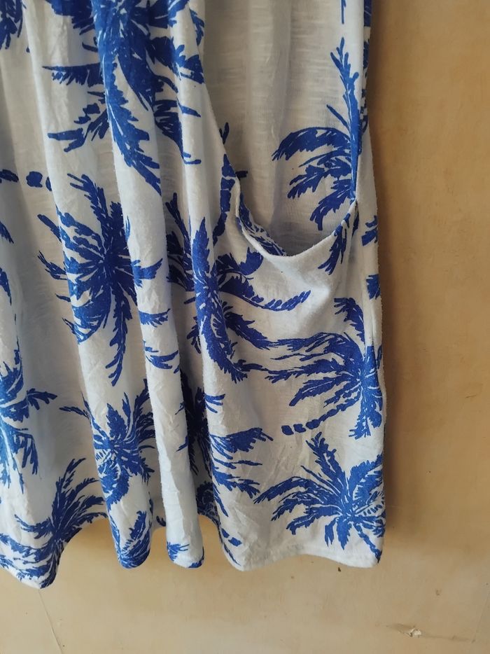 Robe motif fleur bleu - photo numéro 2