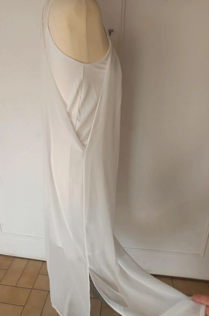 Robe longue voile doublé femme t m 38 cop copine - photo numéro 5