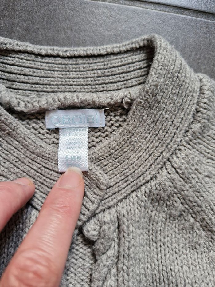 Gilet 6 mois - photo numéro 3