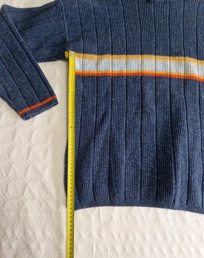 Pull col roulé  , vintage  , homme , taille M  , Ushuaia  , laine - photo numéro 5