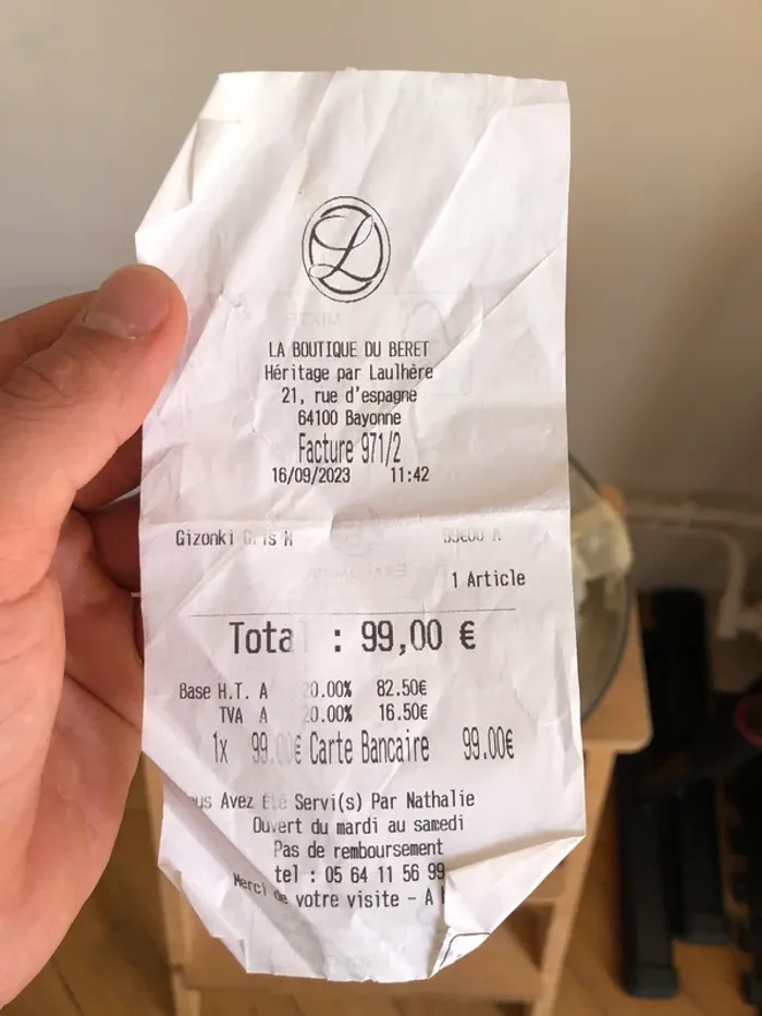 Casquette Laulhère Gizonki M NEUF - photo numéro 5