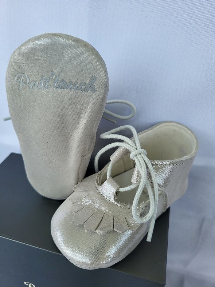 Chaussures charles IX bébé en cuir irisé Point 20 Made in 🇨🇵 - photo numéro 2