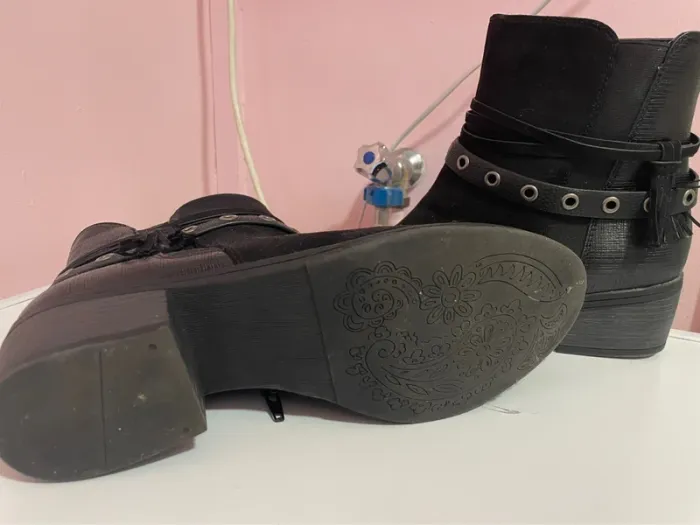 Bottines noires femme - photo numéro 2