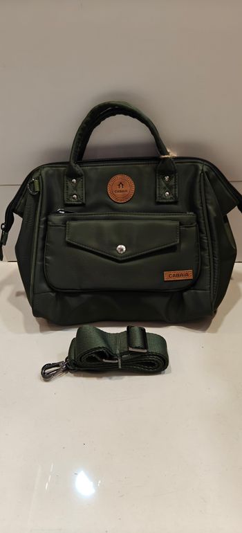 Crossbody M Cabaïa vert foncé 