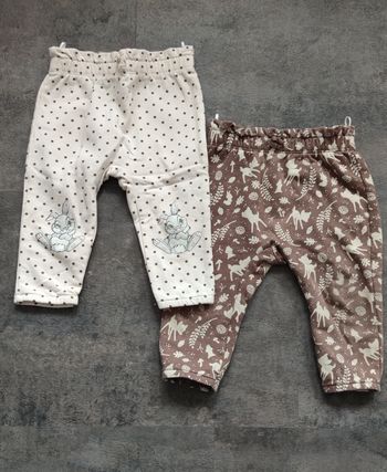 Lot de 2 pantalons Bambi
