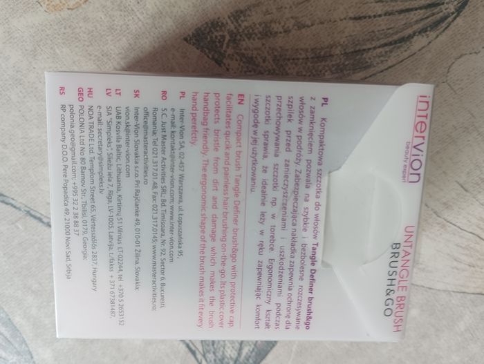 Brosse à cheveux format sac à main - photo numéro 3