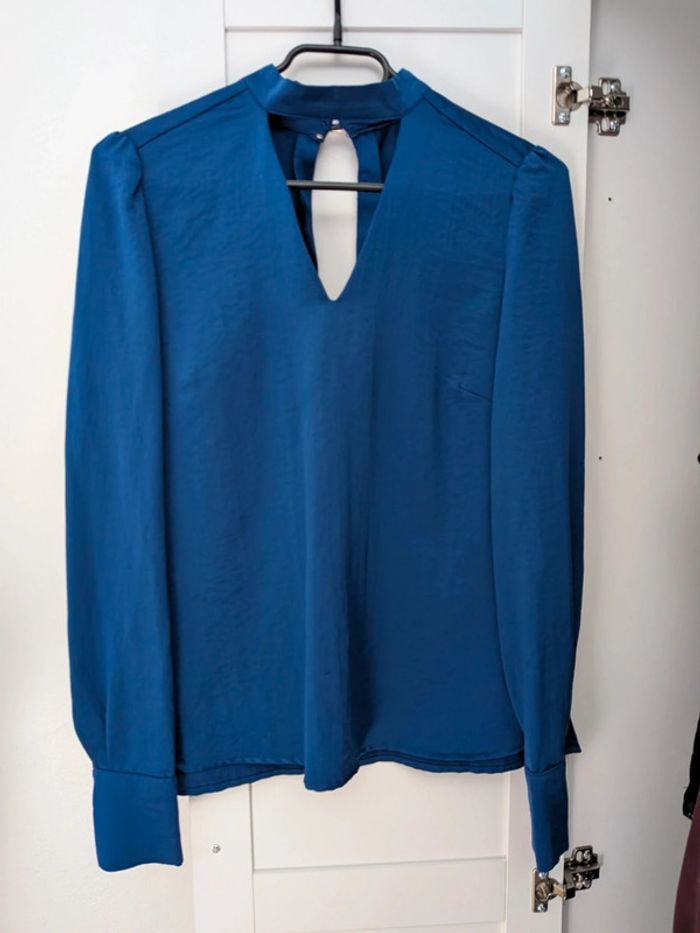 Blouse bleue Morgan - photo numéro 4