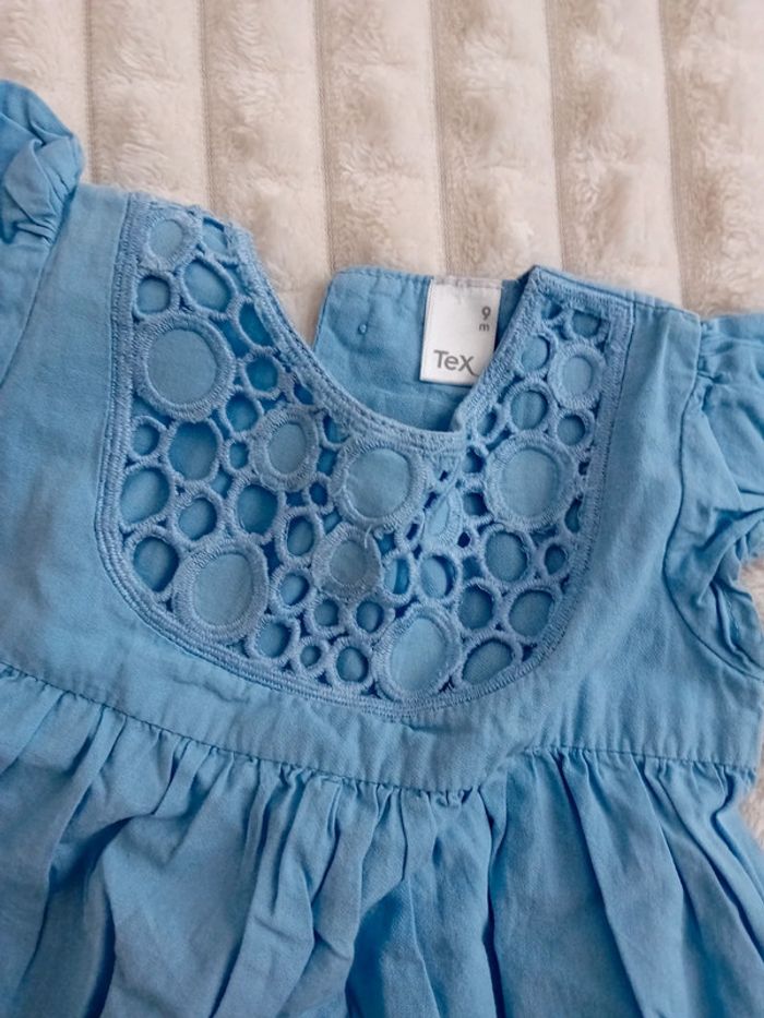 Robe 9mois 🐣🩵 - photo numéro 3