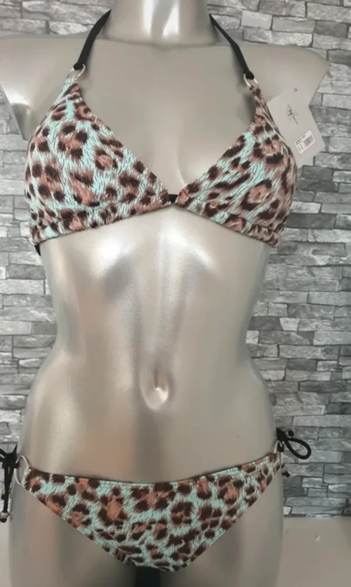 Maillot de bain sexy léopard T40