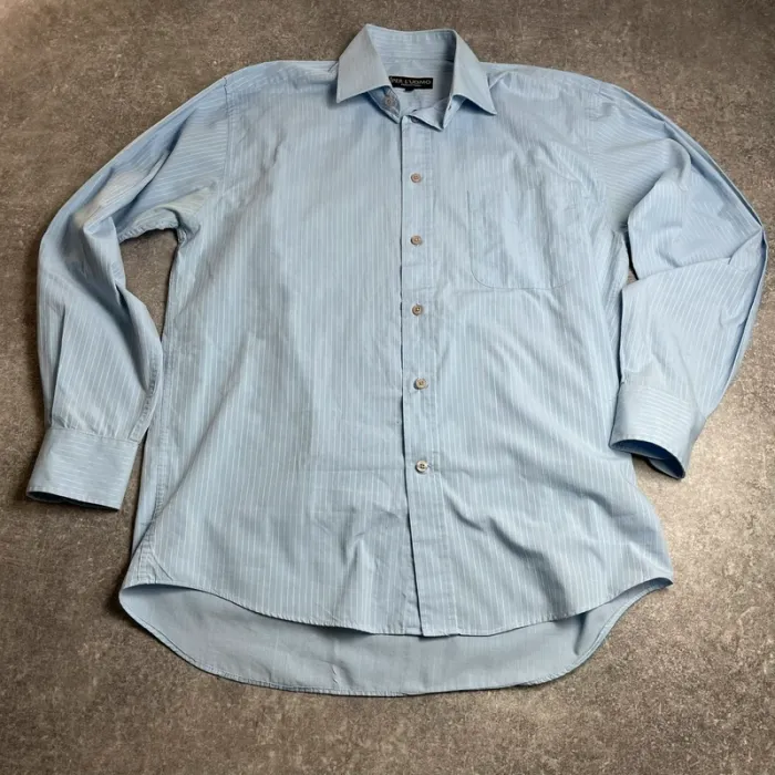 Chemise homme élégante Armand Thiery Per L’Uomo rayée bleu ciel 👔 #Business #Casual - photo numéro 2