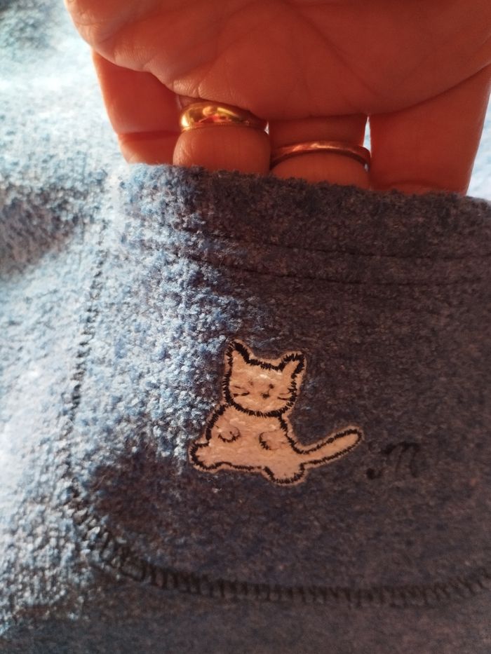 Pyjama hiver confortable bleu jean lullaby - photo numéro 5