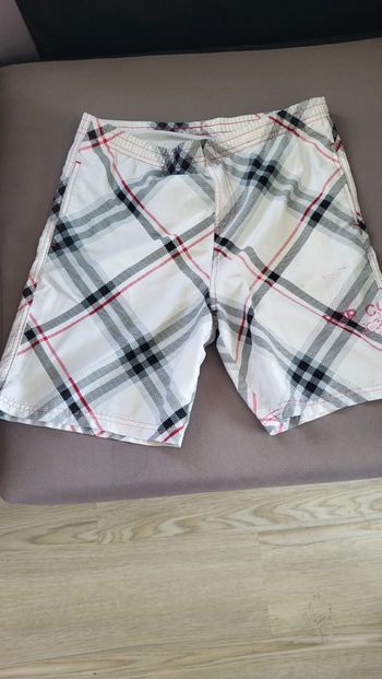 Short blanc garçon 14 ans