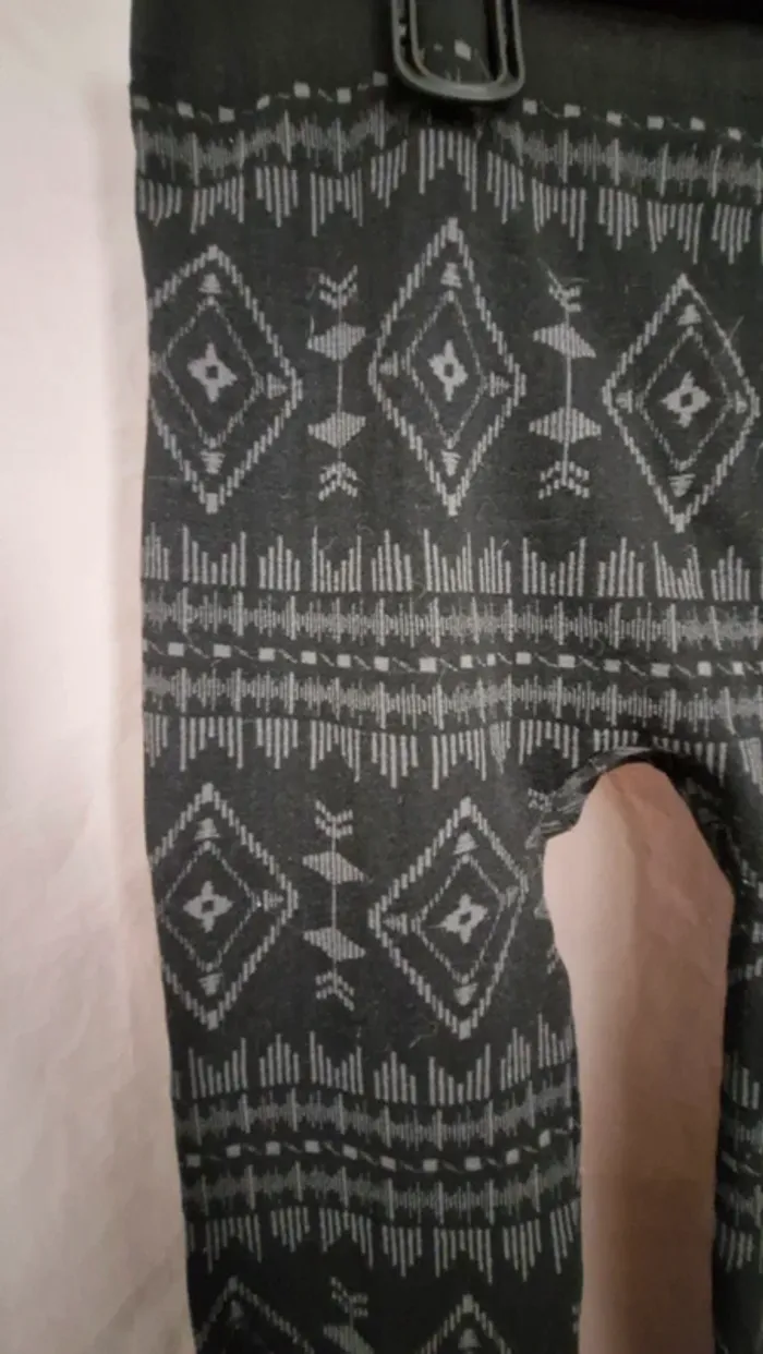 Pantalon leggings noir femme - photo numéro 2