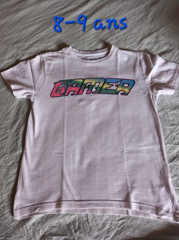 T-shirt garçon 8-9 ans