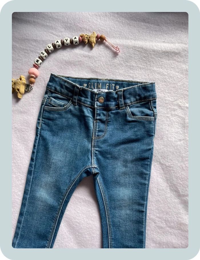 Jean slim fille 12 mois - photo numéro 3