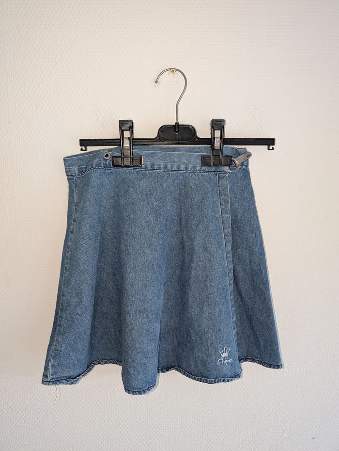 Jupe en jean trapèze Chipie 12 ans - photo numéro 8