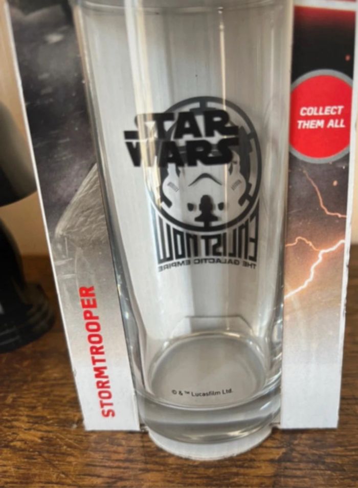 Star wars : verre Stormtrooper et figurine Yoda - photo numéro 6