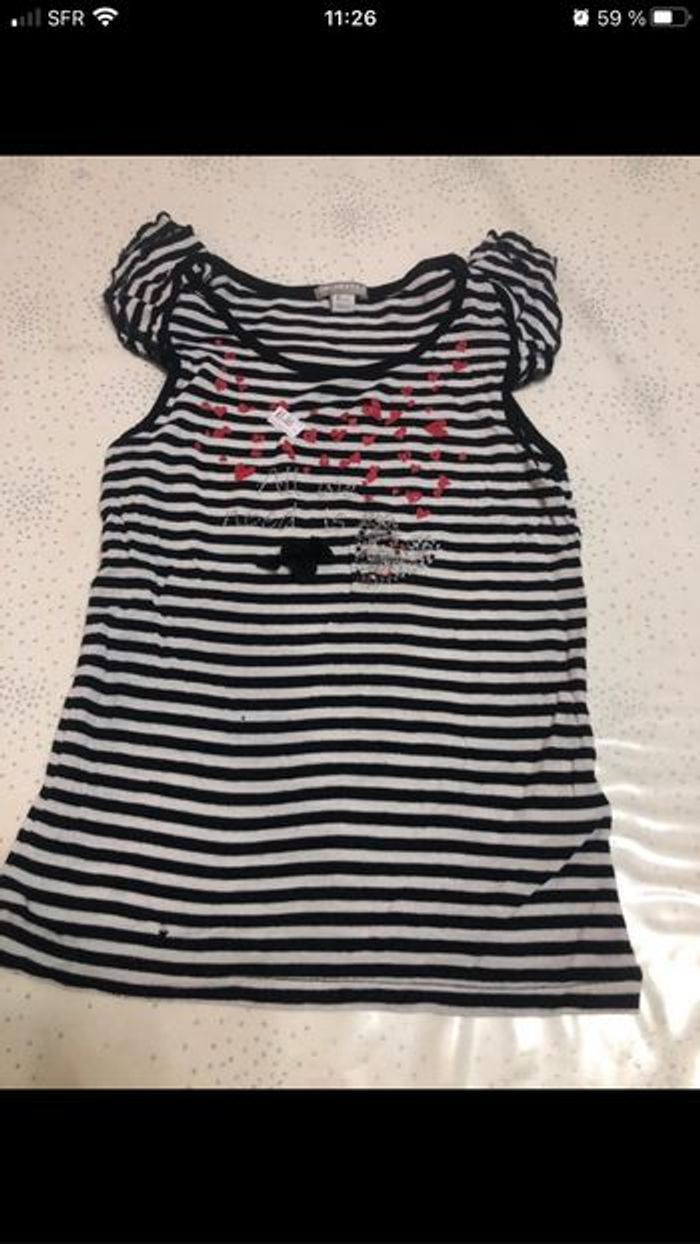 Lot jeans levi’s veste et tee shirt 8 ans fille - photo numéro 7