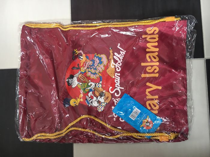 🌺 Sac à dos looney tunes Bordeau - photo numéro 2