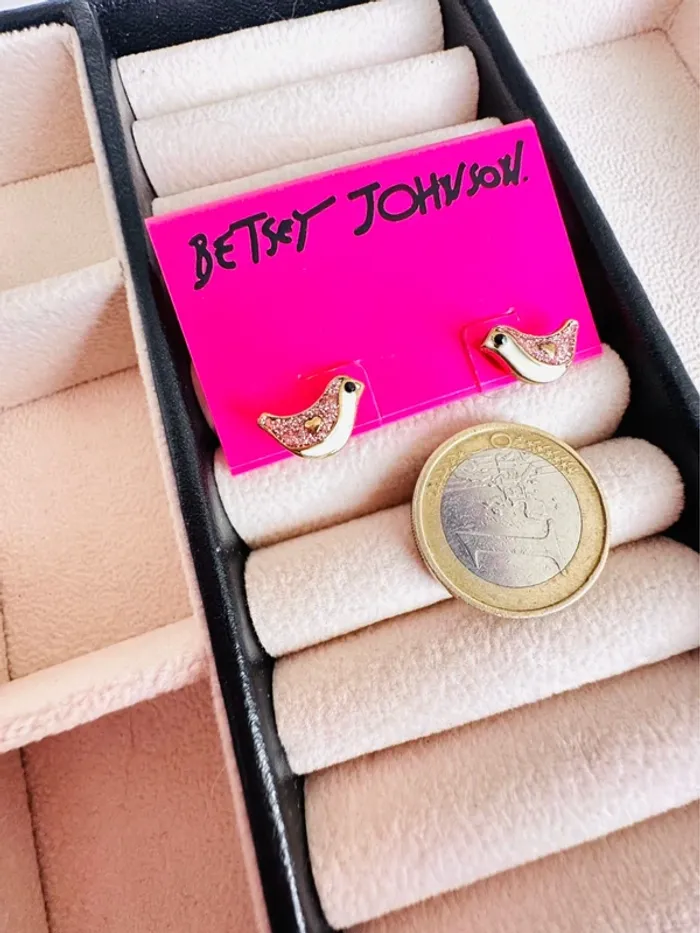 Vintage - boucles d’oreilles Betsey Johnson - photo numéro 2
